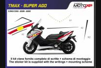 Sticker set compatible with Yamaha T Max 530 2015 - 2016 - MXPKAY6502