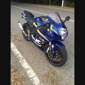 Lackierte Straße Verkleidung auf ABS kompatibel mit Suzuki Gsxr 600/750 2006 - 2007 - MXPCAV6779