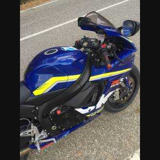 Lackierte Straße Verkleidung auf ABS kompatibel mit Suzuki Gsxr 600/750 2006 - 2007 - MXPCAV6779