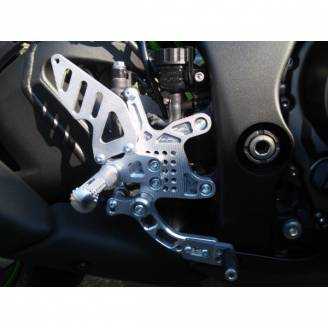 Repose-pieds reculés en Ergal Kawasaki Zx10R 2016 - 2020 - MXPPAE6803