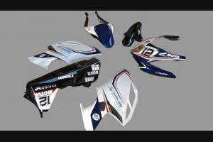 Carenage Racing Peint Mv Agusta F4 1000 2011 - 2020 - MXPCRV6823