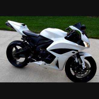 Lackierte Straße Verkleidung auf ABS kompatibel mit Honda CBR 600 RR 2007 - 2008 - MXPCAV6837