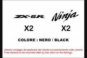 Carene stradali in abs verniciate compatibili con Kawasaki ZX6R 636 2005 - 2006 - MXPCAV6849