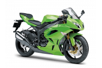 Painted street fairings in abs compatible with Kawasaki ZX6R 2009 - 2012 - MXPCAV6851