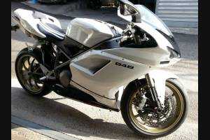 Lackierte Straße Verkleidung auf ABS kompatibel mit Ducati 848 1098 1198 - MXPCAV6867