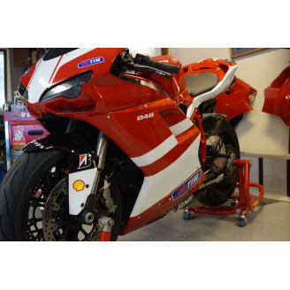 Lackierte Straße Verkleidung auf ABS kompatibel mit Ducati 848 1098 1198 - MXPCAV6868