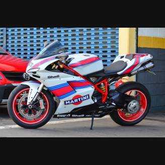 Carene stradali in abs verniciate compatibili con Ducati 848 1098 1198 - MXPCAV6869