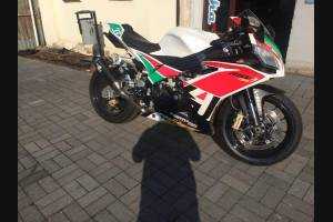 Lackierte Straße Verkleidung auf ABS kompatibel mit Aprilia RSV4 2009 - 2014 - MXPCAV6872