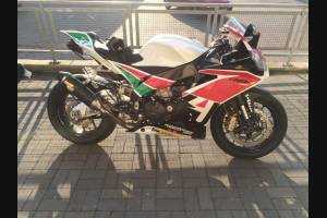 Painted street fairings in abs compatible with Aprilia RSV4 2009 - 2014 - MXPCAV6872