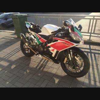 Lackierte Straße Verkleidung auf ABS kompatibel mit Aprilia RSV4 2009 - 2014 - MXPCAV6872