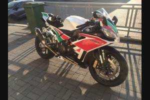 Painted street fairings in abs compatible with Aprilia RSV4 2009 - 2014 - MXPCAV6872