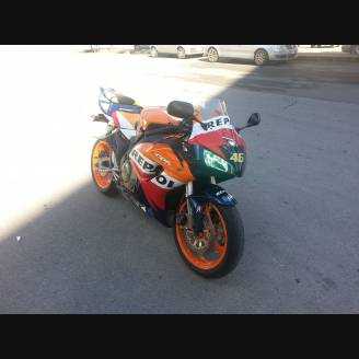 Painted street fairings in abs compatible with Honda Cbr 1000 2006 - 2007 - MXPCAV6876