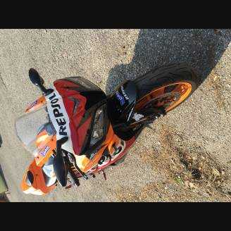 Painted street fairings in abs compatible with Honda CBR 600 RR 2009 - 2012 - MXPCAV6877