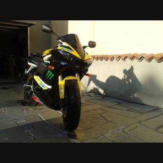 Carenage en abs pour la roue avec peinture compatible avec Yamaha R6 2005 - MXPCAV6883