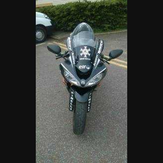 Painted street fairings in abs compatible with Kawasaki ZX6R 2007 - 2008 - MXPCAV6885