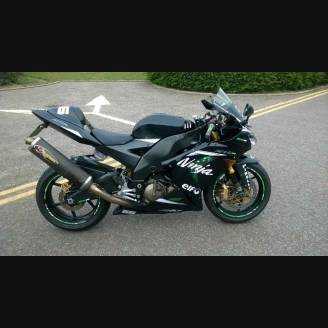 Carene stradali in abs verniciate compatibili con Kawasaki ZX6R 2007 - 2008 - MXPCAV6885