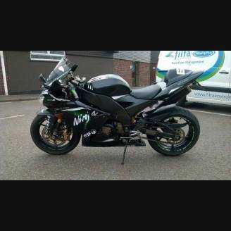 Painted street fairings in abs compatible with Kawasaki ZX6R 2007 - 2008 - MXPCAV6885