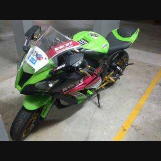 Carene stradali in abs verniciate compatibili con Kawasaki ZX10R 2011 - 2015 - MXPCAV6887