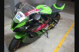 Carenage en abs pour la roue avec peinture compatible avec Kawasaki ZX10R 2011 - 2015 - MXPCAV6887