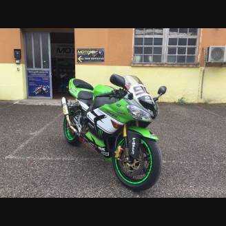 Carene stradali in abs verniciate compatibili con Kawasaki ZX10R 2004 - 2005 - MXPCAV6888