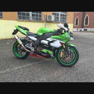 Carenage en abs pour la roue avec peinture compatible avec Kawasaki ZX10R 2004 - 2005 - MXPCAV6888