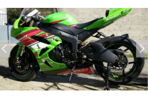 Painted street fairings in abs compatible with Kawasaki ZX10R 2008 - 2009 - MXPCAV6889