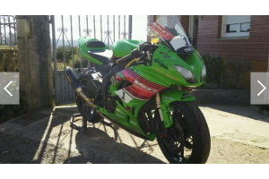 Carenados en abs pintados para la calle compatible para Kawasaki ZX10R 2008 - 2009 - MXPCAV6889