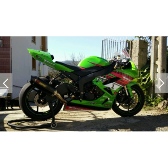 Painted street fairings in abs compatible with Kawasaki ZX10R 2008 - 2009 - MXPCAV6889