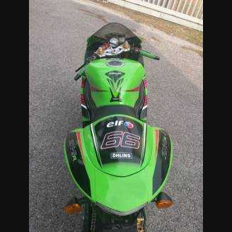 Carenage en abs pour la roue avec peinture compatible avec Kawasaki ZX6R 636 2005 - 2006 - MXPCAV6890