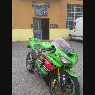 Carenados en abs pintados para la calle compatible con Kawasaki ZX6R 636 2005 - 2006 - MXPCAV6890