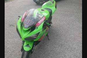 Carenados en abs pintados para la calle compatible con Kawasaki ZX6R 636 2005 - 2006 - MXPCAV6890