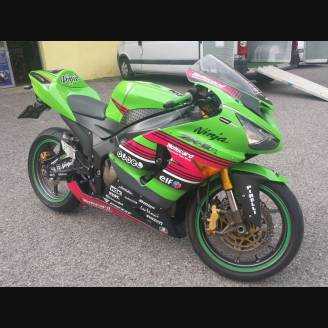 Carene stradali in abs verniciate compatibili con Kawasaki ZX6R 636 2005 - 2006 - MXPCAV6890