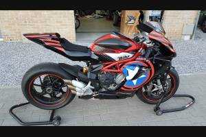 Painted Race Fairings Triumph 675 2013 - 2018 - MXPCRV6892